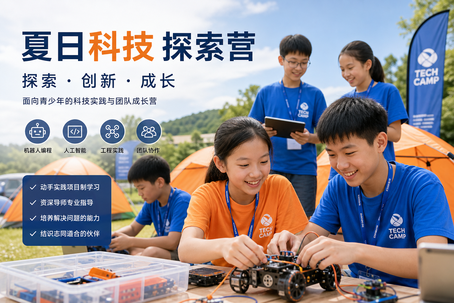 科技营地活动